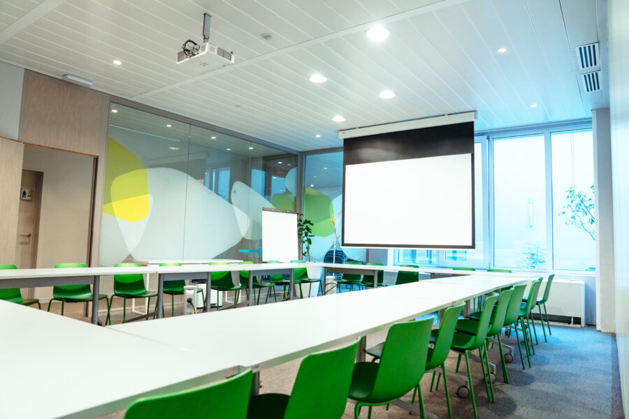 Salle de réunion dans le quartier européen à Bruxelles